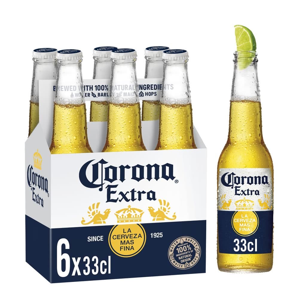 Corona - Extra bière blonde (6 x 330ml)