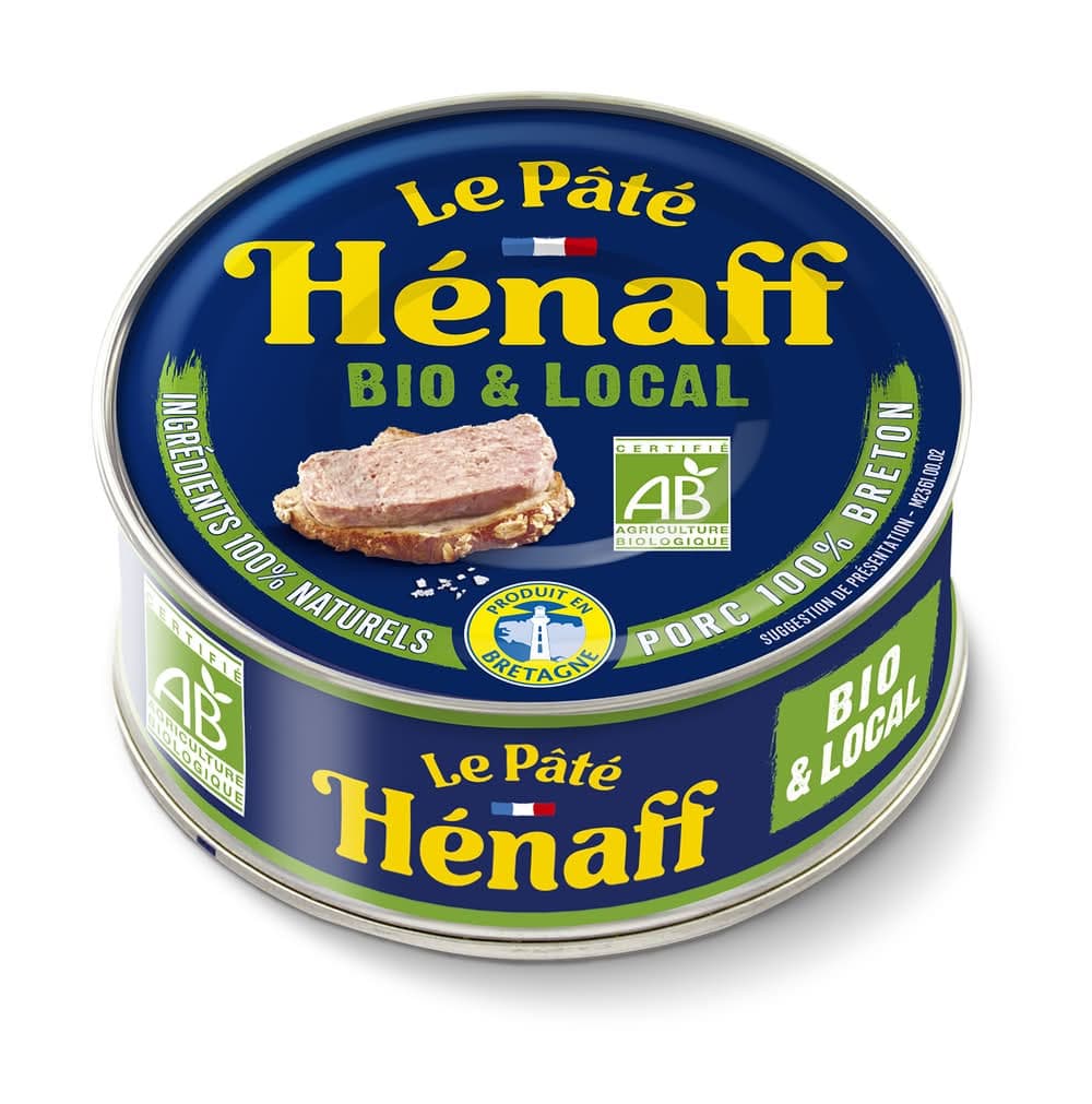 Hénaff - Pâté pur porc biologique (70g)
