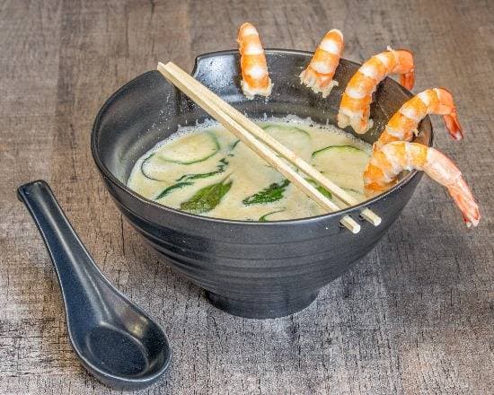 Green Curry Crevettes