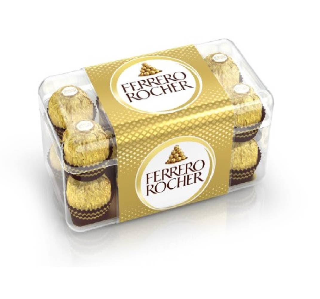 Ferrero Rocher - Bouchées de chocolat lait noisettes et gaufrette (16)