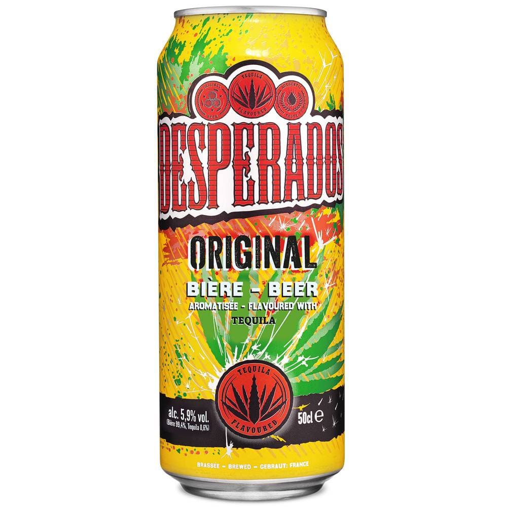 Desperados - Bière de spécialité original, tequila (500ml)