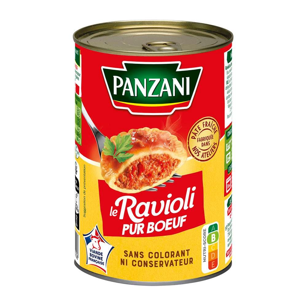 Panzani - Ravioli pur boeuf (400g)