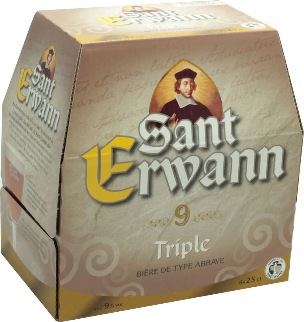 Sant Erwann - Triple bière (6 x 250ml)
