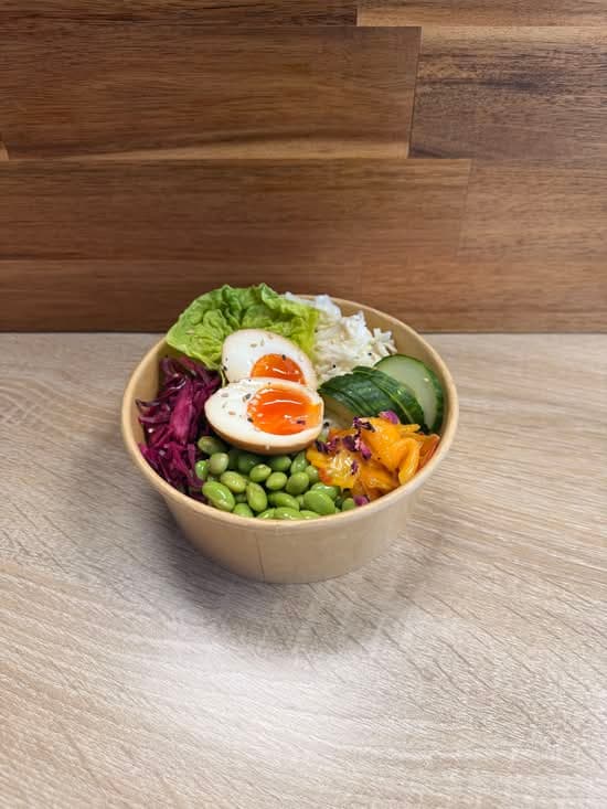Poke Bowl Œufs Ajitama