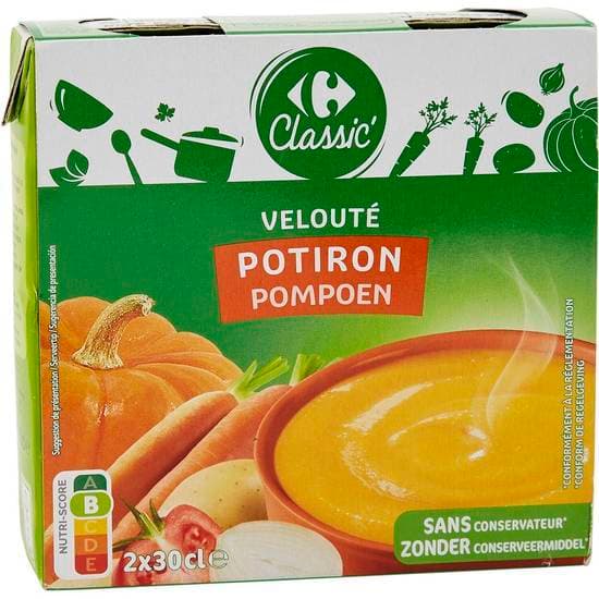Carrefour Classic' - Soupe velouté de potiron (2 x 300ml)