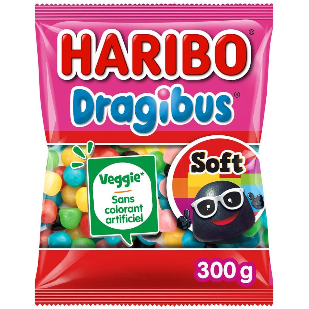 Haribo - Dragibus soft bonbons (300g)