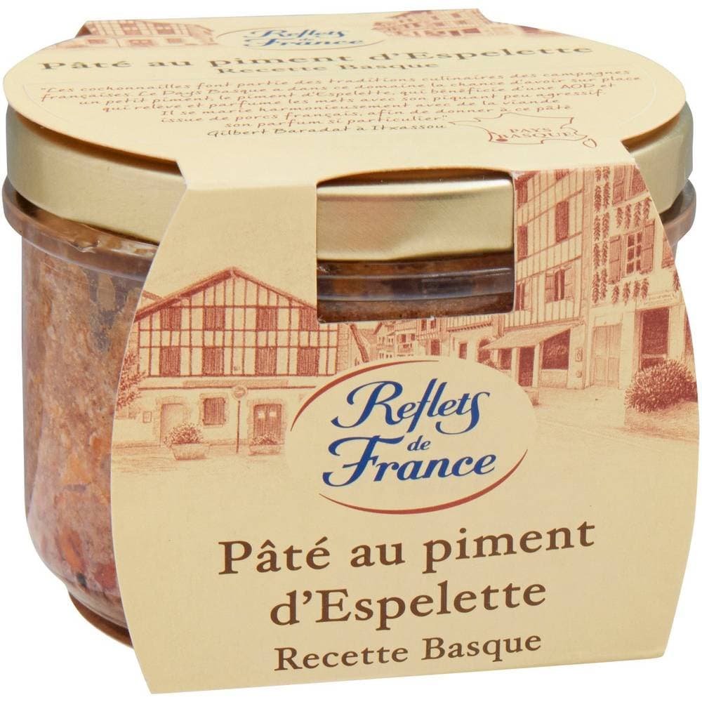 Reflets de France - Pâté au piment d'espelette (180g)